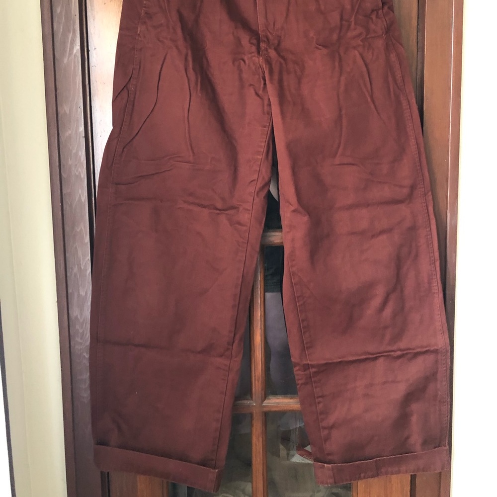 Uniqlo High Waist Balloon Leg Pants -hit at ankle